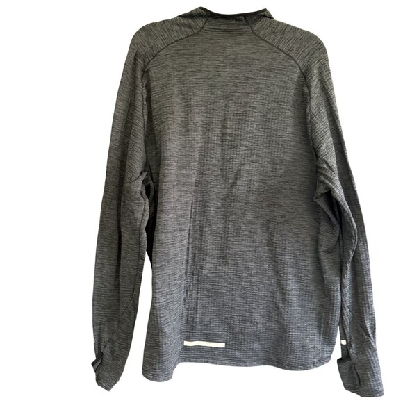Nike Sphere Element Running Shirt Top Men's 2XL XXL Gray Long Sleeve Quarter Zip - Picture 8 of 15